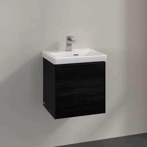 Bild von VILLEROY BOCH Subway 3.0 Waschbeckenunterschrank, 1 Tür, 423 x 429 x 378 mm, Black Oak #C58101AB