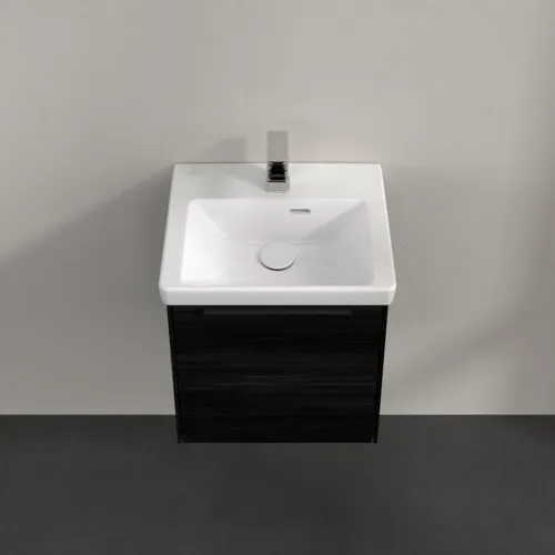 Bild von VILLEROY BOCH Subway 3.0 Waschbeckenunterschrank, 1 Tür, 423 x 429 x 378 mm, Black Oak #C58101AB
