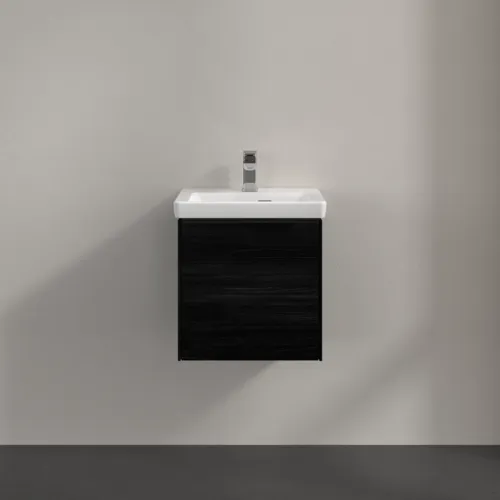 Bild von VILLEROY BOCH Subway 3.0 Waschbeckenunterschrank, 1 Tür, 423 x 429 x 378 mm, Black Oak #C58101AB