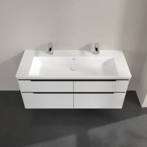 Bild von VILLEROY BOCH Subway 3.0 Waschbeckenunterschrank, 4 Auszüge, 1272 x 576 x 478 mm, Pure White #C60201VF
