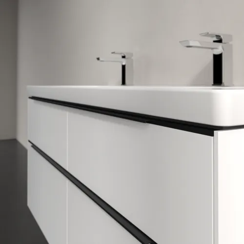 Bild von VILLEROY BOCH Subway 3.0 Waschbeckenunterschrank, 4 Auszüge, 1272 x 576 x 478 mm, Pure White #C60201VF