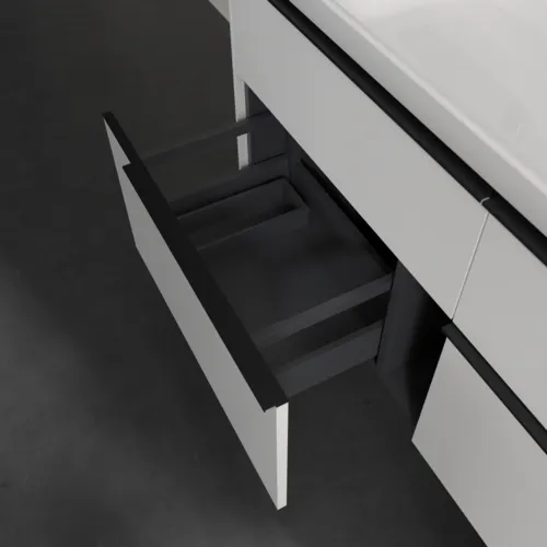 Bild von VILLEROY BOCH Subway 3.0 Waschbeckenunterschrank, 4 Auszüge, 1272 x 576 x 478 mm, Pure White #C60201VF