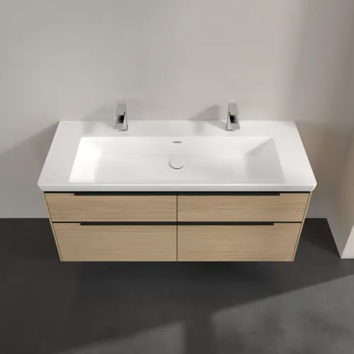 Bild von VILLEROY BOCH Subway 3.0 Waschbeckenunterschrank, 4 Auszüge, 1272 x 576 x 478 mm, Nordic Oak #C60201VJ