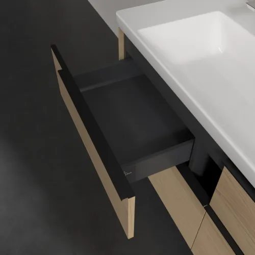 Bild von VILLEROY BOCH Subway 3.0 Waschbeckenunterschrank, 4 Auszüge, 1272 x 576 x 478 mm, Nordic Oak #C60201VJ