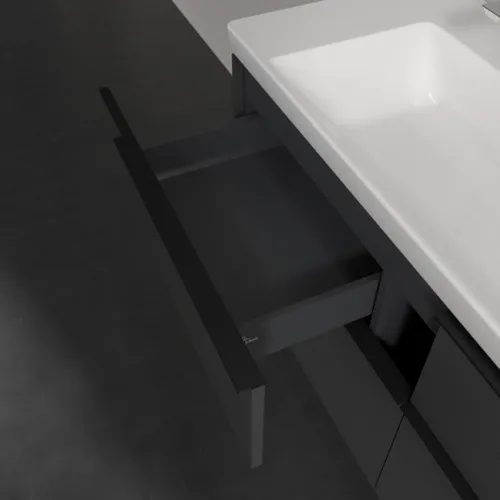 Bild von VILLEROY BOCH Subway 3.0 Waschbeckenunterschrank, 4 Auszüge, 1272 x 576 x 478 mm, Graphite #C60201VR
