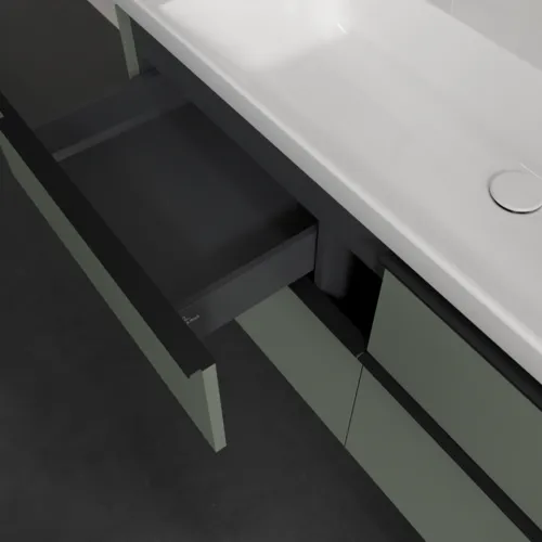 Bild von VILLEROY BOCH Subway 3.0 Waschbeckenunterschrank, 4 Auszüge, 1272 x 576 x 478 mm, Soft Green #C60201AF