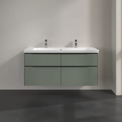 Bild von VILLEROY BOCH Subway 3.0 Waschbeckenunterschrank, 4 Auszüge, 1272 x 576 x 478 mm, Soft Green #C60201AF