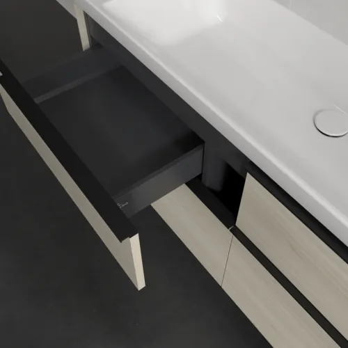 Bild von VILLEROY BOCH Subway 3.0 Waschbeckenunterschrank, 4 Auszüge, 1272 x 576 x 478 mm, White Oak #C60201AA