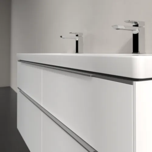 Bild von VILLEROY BOCH Subway 3.0 Waschbeckenunterschrank, 4 Auszüge, 1272 x 576 x 478 mm, Pure White #C60200VF