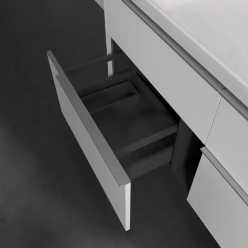 Bild von VILLEROY BOCH Subway 3.0 Waschbeckenunterschrank, 4 Auszüge, 1272 x 576 x 478 mm, Pure White #C60200VF