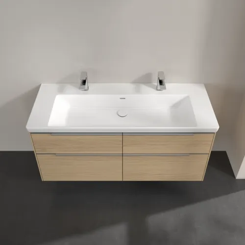 Bild von VILLEROY BOCH Subway 3.0 Waschbeckenunterschrank, 4 Auszüge, 1272 x 576 x 478 mm, Nordic Oak #C60200VJ