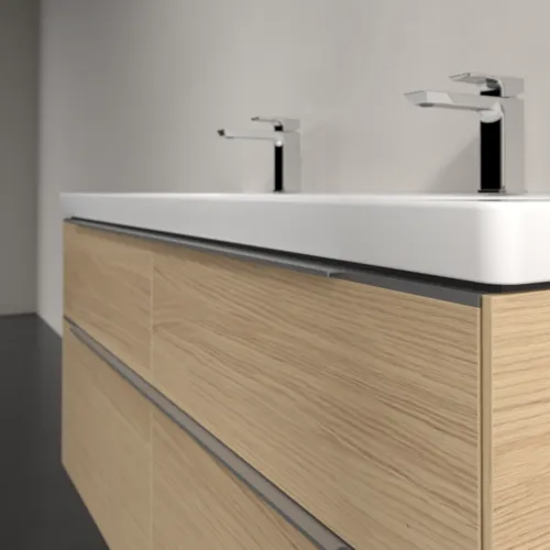 Bild von VILLEROY BOCH Subway 3.0 Waschbeckenunterschrank, 4 Auszüge, 1272 x 576 x 478 mm, Nordic Oak #C60200VJ