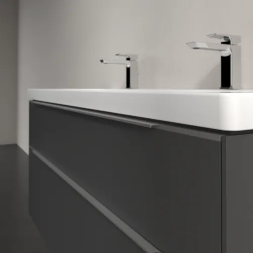 Bild von VILLEROY BOCH Subway 3.0 Waschbeckenunterschrank, 4 Auszüge, 1272 x 576 x 478 mm, Graphite #C60200VR