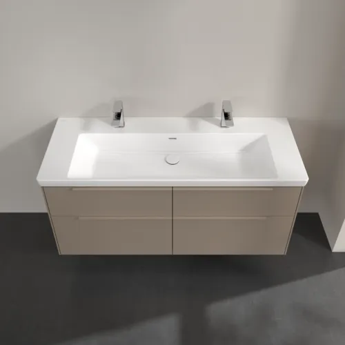 Bild von VILLEROY BOCH Subway 3.0 Waschbeckenunterschrank, 4 Auszüge, 1272 x 576 x 478 mm, Taupe #C60202VM
