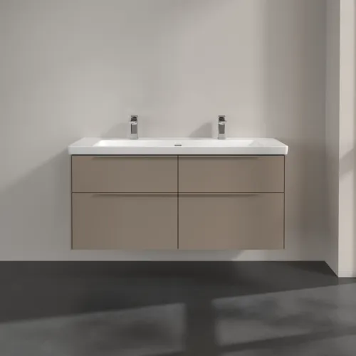 Bild von VILLEROY BOCH Subway 3.0 Waschbeckenunterschrank, 4 Auszüge, 1272 x 576 x 478 mm, Taupe #C60202VM