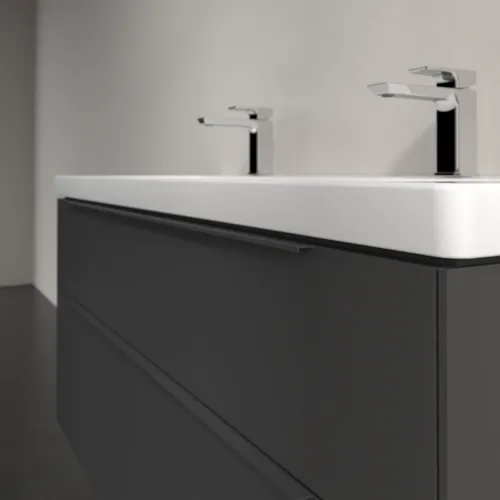 Bild von VILLEROY BOCH Subway 3.0 Waschbeckenunterschrank, 4 Auszüge, 1272 x 576 x 478 mm, Graphite #C60202VR