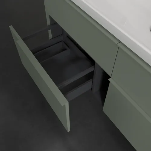 Bild von VILLEROY BOCH Subway 3.0 Waschbeckenunterschrank, 4 Auszüge, 1272 x 576 x 478 mm, Soft Green #C60202AF