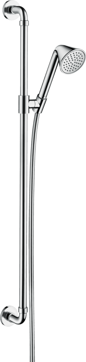 Bild von HANSGROHE AXOR Showers/Front Brauseset 0,90 m mit Handbrause 85 1jet EcoSmart #26023000 - Chrom