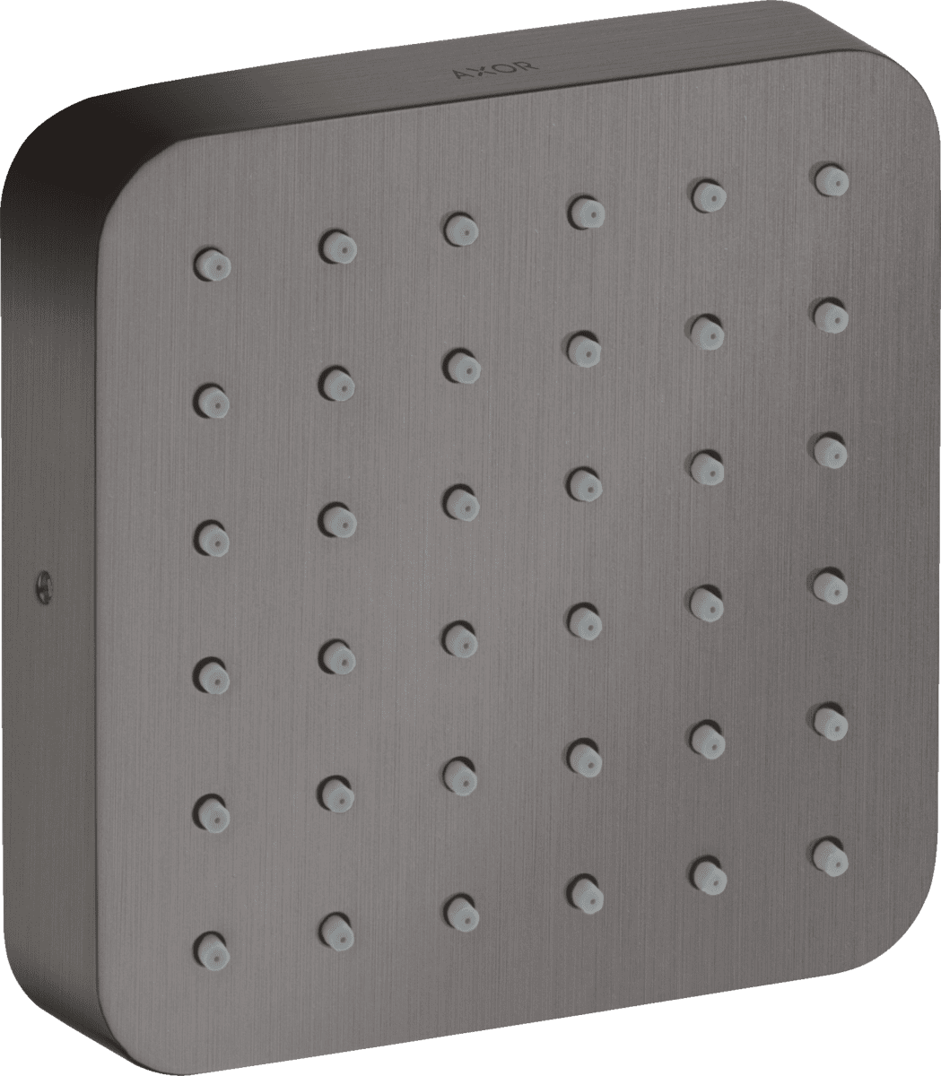 Picture of HANSGROHE AXOR Citterio E Shower module 120/120 for concealed installation softsquare #36822340 - Brushed Black Chrome