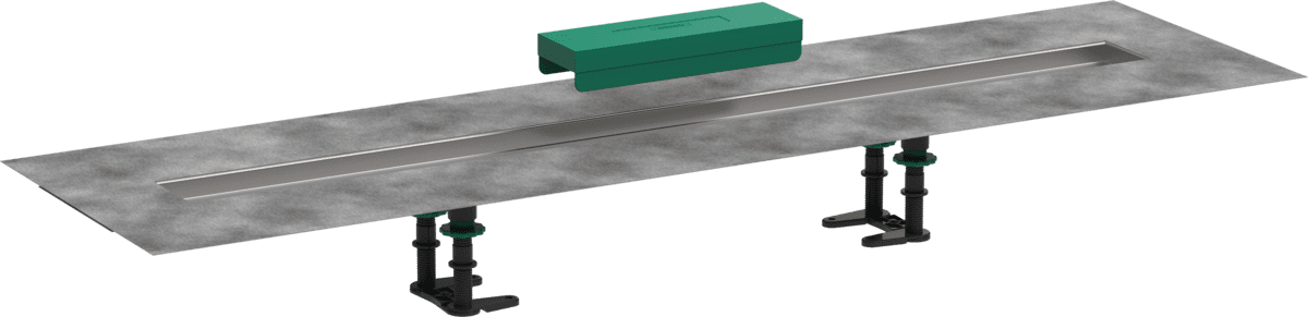 Bild von HANSGROHE RainDrain Installationsset 1000 für Duschrinnen Fertigsets #56014180