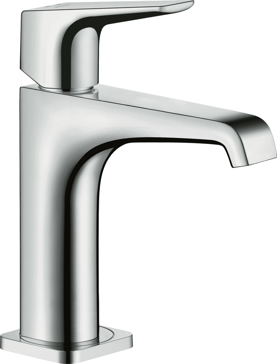 Picture of HANSGROHE AXOR Citterio E Single lever basin mixer 130 with lever handle and waste set #36111000 - Chrome