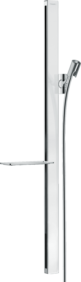 Obrázek HANSGROHE Unica sprchová tyč E 90 cm se sprchovou hadicí bílá/chrom 27640400