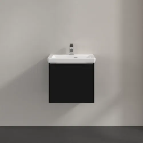 Bild von VILLEROY BOCH Subway 3.0 Waschbeckenunterschrank, 1 Auszug, 473 x 429 x 408 mm, Volcano Black #C58000VL