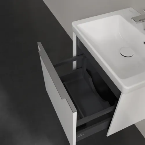 Bild von VILLEROY BOCH Subway 3.0 Waschbeckenunterschrank, 1 Auszug, 473 x 429 x 408 mm, Pure White #C58000VF