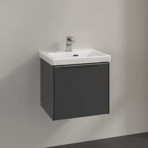 Bild von VILLEROY BOCH Subway 3.0 Waschbeckenunterschrank, 1 Auszug, 473 x 429 x 408 mm, Graphite #C58000VR