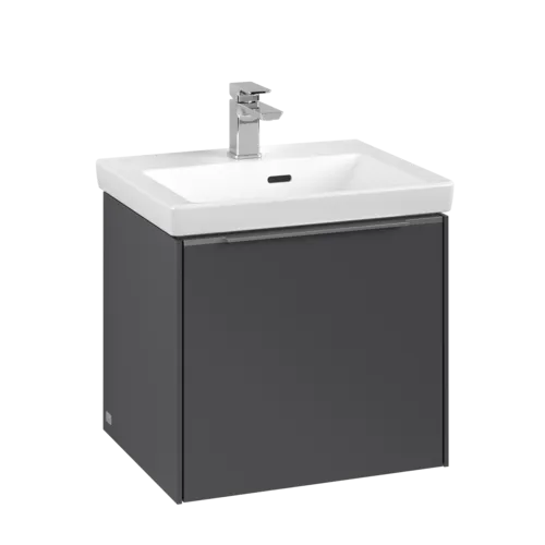 Bild von VILLEROY BOCH Subway 3.0 Waschbeckenunterschrank, 1 Auszug, 473 x 429 x 408 mm, Graphite #C58000VR