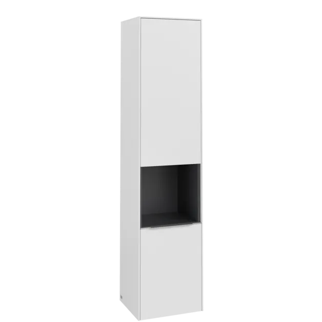 Bild von VILLEROY BOCH Subway 3.0 Hochschrank, 2 Türen, 400 x 1710 x 362 mm, Pure White / Pure White #C58900VF