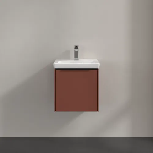 Bild von VILLEROY BOCH Subway 3.0 Waschbeckenunterschrank, 1 Tür, 423 x 429 x 378 mm, Wine Red #C58201AH