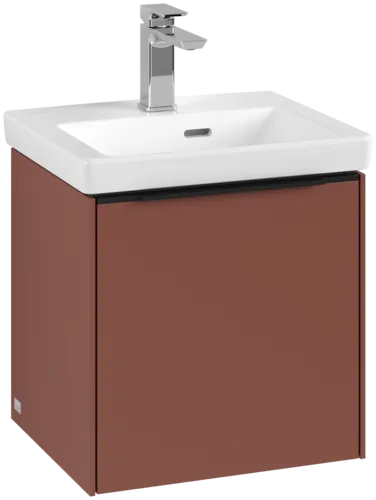 Bild von VILLEROY BOCH Subway 3.0 Waschbeckenunterschrank, 1 Tür, 423 x 429 x 378 mm, Wine Red #C58201AH