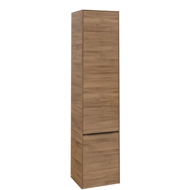 Bild von VILLEROY BOCH Subway 3.0 Hochschrank, 2 Türen, 400 x 1710 x 362 mm, Kansas Oak / Kansas Oak #C58701RH