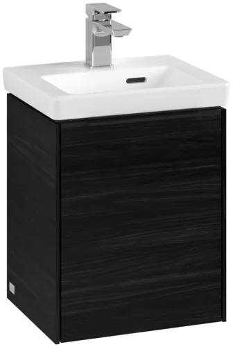 Bild von VILLEROY BOCH Subway 3.0 Waschbeckenunterschrank, 1 Tür, 351 x 429 x 309 mm, Black Oak #C58301AB