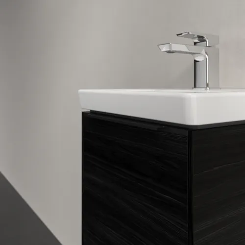 Bild von VILLEROY BOCH Subway 3.0 Waschbeckenunterschrank, 1 Tür, 351 x 429 x 309 mm, Black Oak #C58301AB