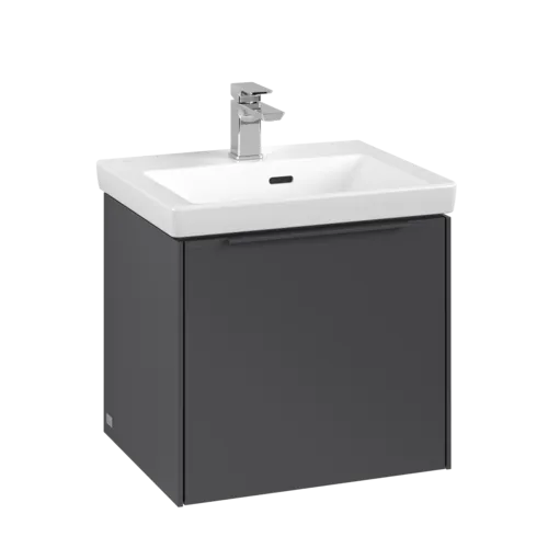 Bild von VILLEROY BOCH Subway 3.0 Waschbeckenunterschrank, 1 Auszug, 473 x 429 x 408 mm, Graphite #C58002VR