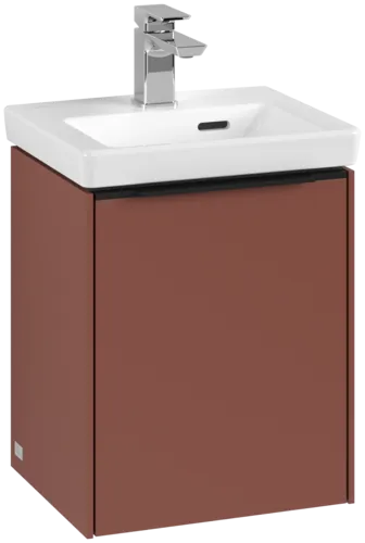 Bild von VILLEROY BOCH Subway 3.0 Waschbeckenunterschrank, 1 Tür, 351 x 429 x 309 mm, Wine Red #C58301AH
