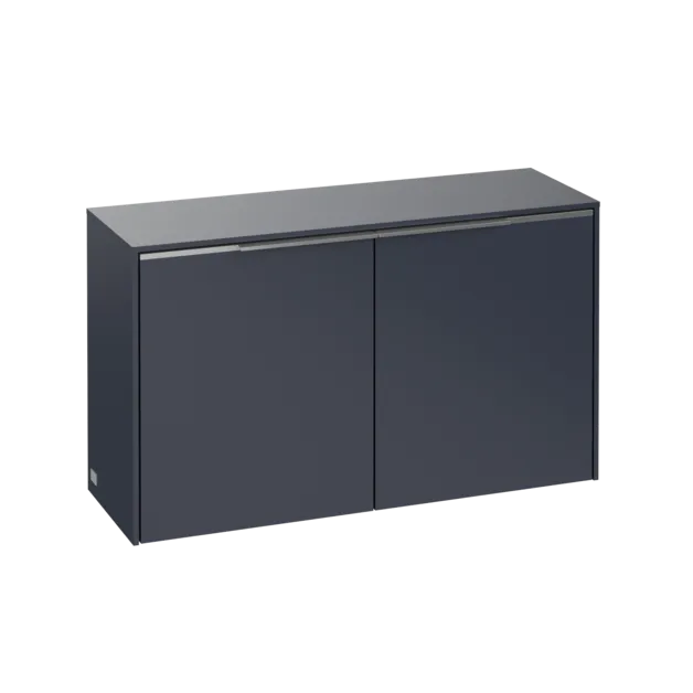 Obrázek VILLEROY BOCH Příborník Subway 3.0, 2 dveře, 728 x 423 x 256 mm, Marine Blue / Marine Blue #C60000VQ