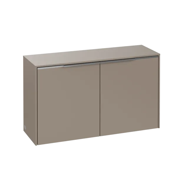 Bild von VILLEROY BOCH Subway 3.0 Sideboard, 2 Türen, 728 x 423 x 256 mm, Taupe / Taupe #C60000VM