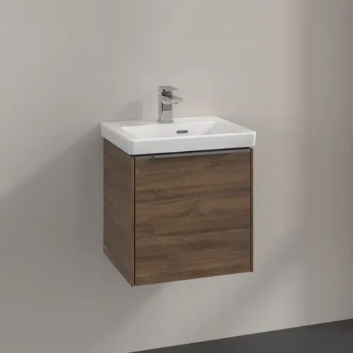 Bild von VILLEROY BOCH Subway 3.0 Waschbeckenunterschrank, 1 Tür, 423 x 429 x 378 mm, Arizona Oak #C58100VH