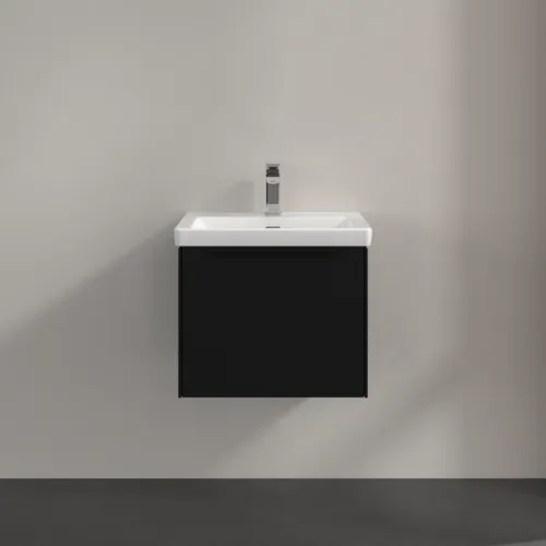 Bild von VILLEROY BOCH Subway 3.0 Waschbeckenunterschrank, 1 Auszug, 523 x 429 x 448 mm, Volcano Black #C57901VL
