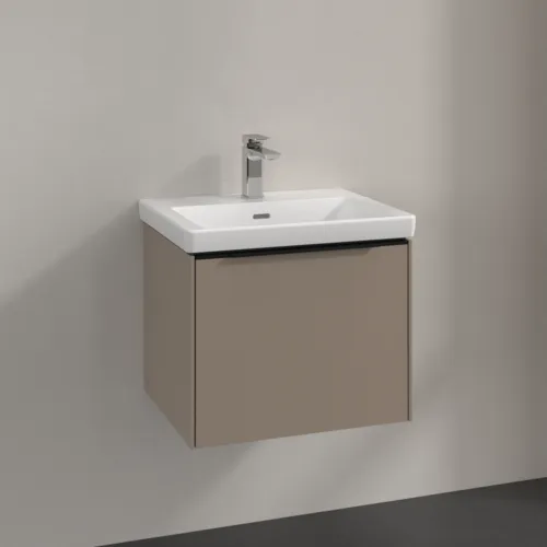 Bild von VILLEROY BOCH Subway 3.0 Waschbeckenunterschrank, 1 Auszug, 523 x 429 x 448 mm, Taupe #C57901VM