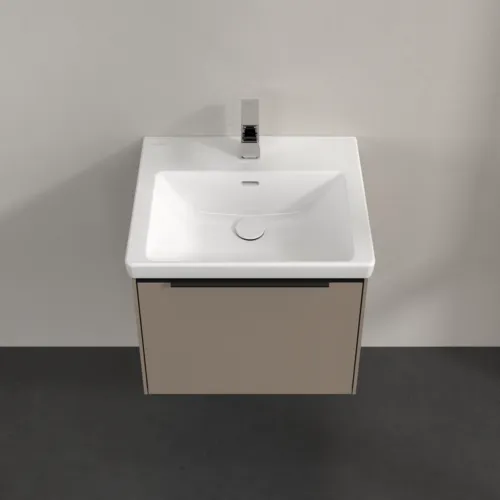 Bild von VILLEROY BOCH Subway 3.0 Waschbeckenunterschrank, 1 Auszug, 523 x 429 x 448 mm, Taupe #C57901VM