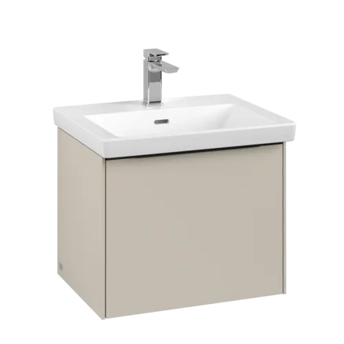 Bild von VILLEROY BOCH Subway 3.0 Waschbeckenunterschrank, 1 Auszug, 523 x 429 x 448 mm, Cashmere Grey #C57901VN