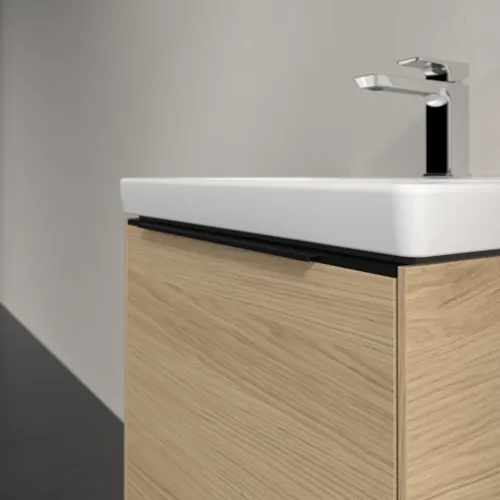 Bild von VILLEROY BOCH Subway 3.0 Waschbeckenunterschrank, 1 Auszug, 523 x 429 x 448 mm, Nordic Oak #C57901VJ