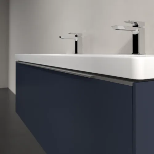 Bild von VILLEROY BOCH Subway 3.0 Waschbeckenunterschrank, 2 Auszüge, 1272 x 429 x 478 mm, Marine Blue #C60100VQ