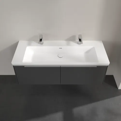 Bild von VILLEROY BOCH Subway 3.0 Waschbeckenunterschrank, 2 Auszüge, 1272 x 429 x 478 mm, Graphite #C60100VR