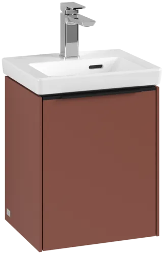Bild von VILLEROY BOCH Subway 3.0 Waschbeckenunterschrank, 1 Tür, 351 x 429 x 309 mm, Wine Red #C58401AH