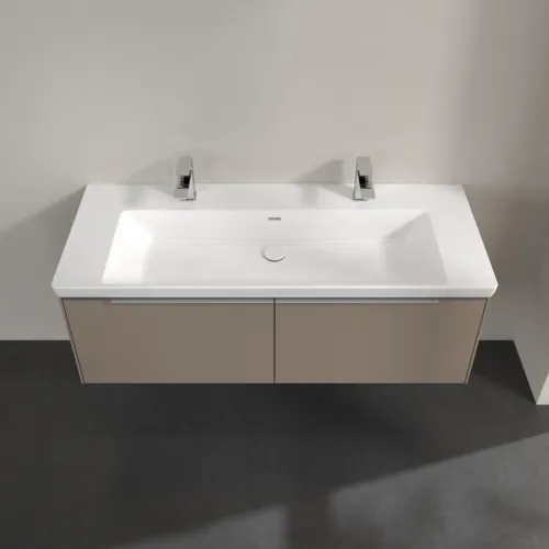 Bild von VILLEROY BOCH Subway 3.0 Waschbeckenunterschrank, 2 Auszüge, 1272 x 429 x 478 mm, Taupe #C60100VM